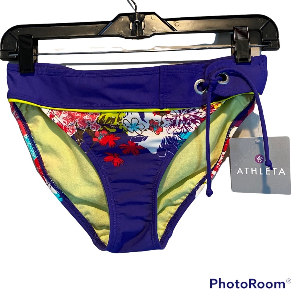 NWT ATHLET Bayside Emerald Bikini Bottom Swimwear women
